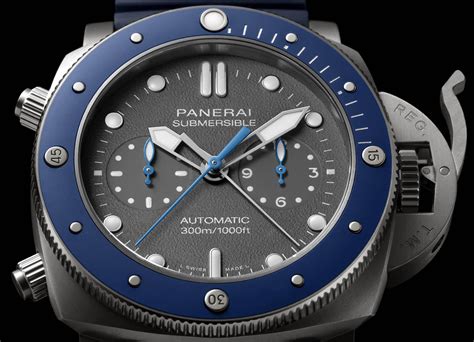 panerai submersible underwater.